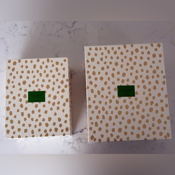 Kate Spade Nesting Boxes Set of 2 - NEW - Picture 3 of 4